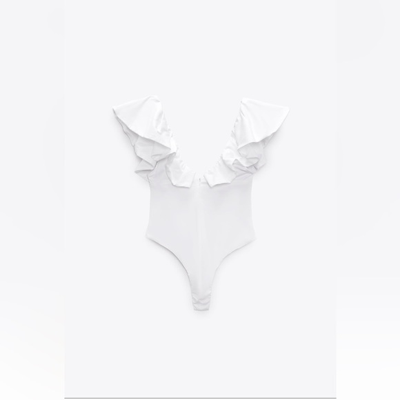 RUFFLED BODYSUIT - Picture 7 of 9